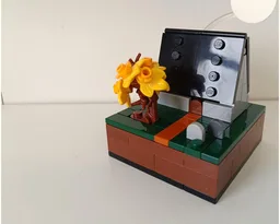 Spooky Fall House - Micro Scene