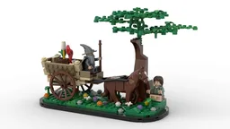 Dioram: Gandalf Arrives
