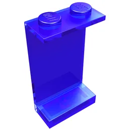 Panel 1 x 2 x 3 - Solid Studs / Trans-Purple