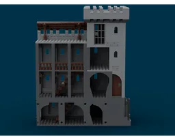 Modular castle keep