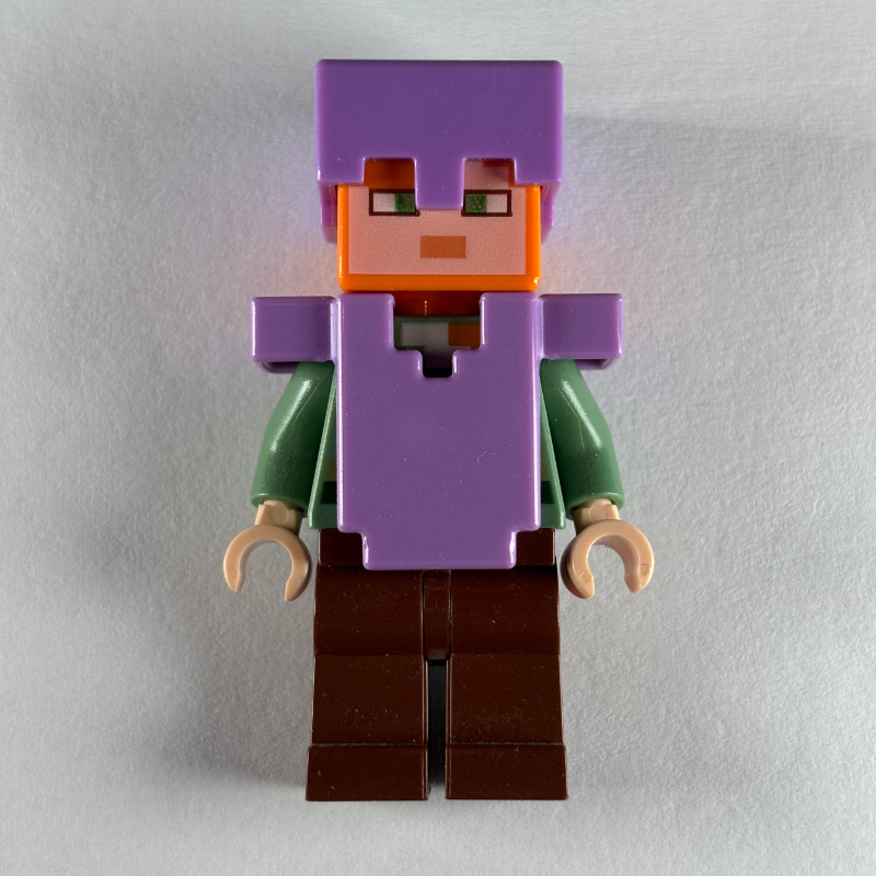 Lego Alex in Medium Lavender Helmet and Armor