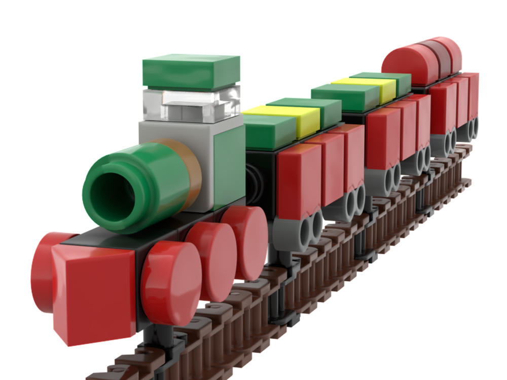 Lego Nano Lilly Belle Steam Train