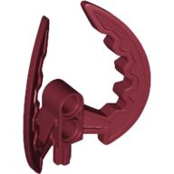 Lego Large Figure Weapon, Claw, Climbing Claw / Kodan Ball Half (Toa Nuva) / Dark Red