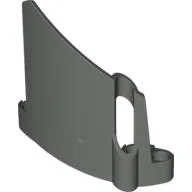 Technic Panel Fairing #22 Large Short, Small Hole, Side A / Dark Gray