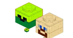 Minecraft Head Plates