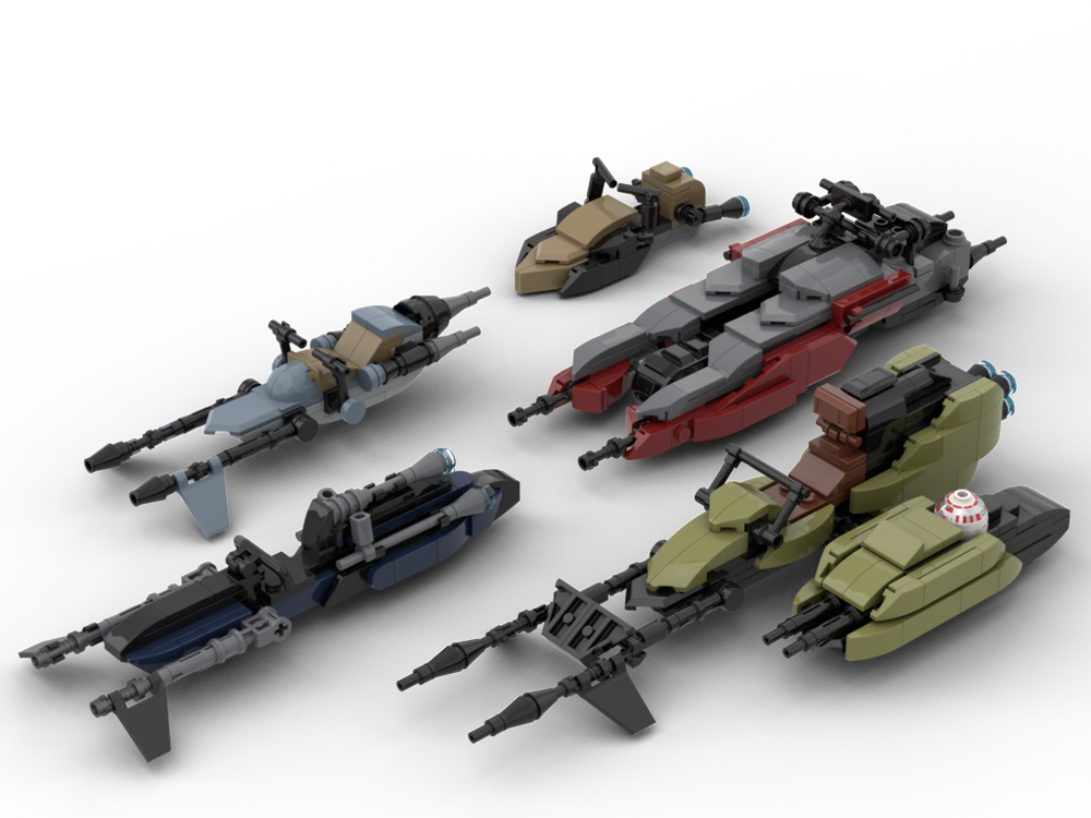 Lego Speeder Bike Pack #1 (Urban City)