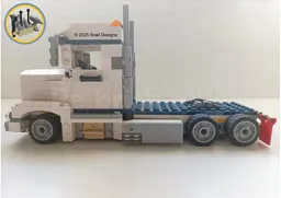 Flatbed/semi-truck