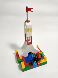 The tower of the hydroelectric power station