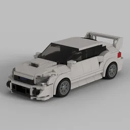 2020 Subaru Impreza WRX Sti - White