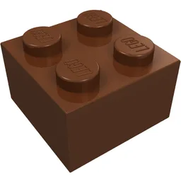 Brick 2 x 2 / Reddish Brown
