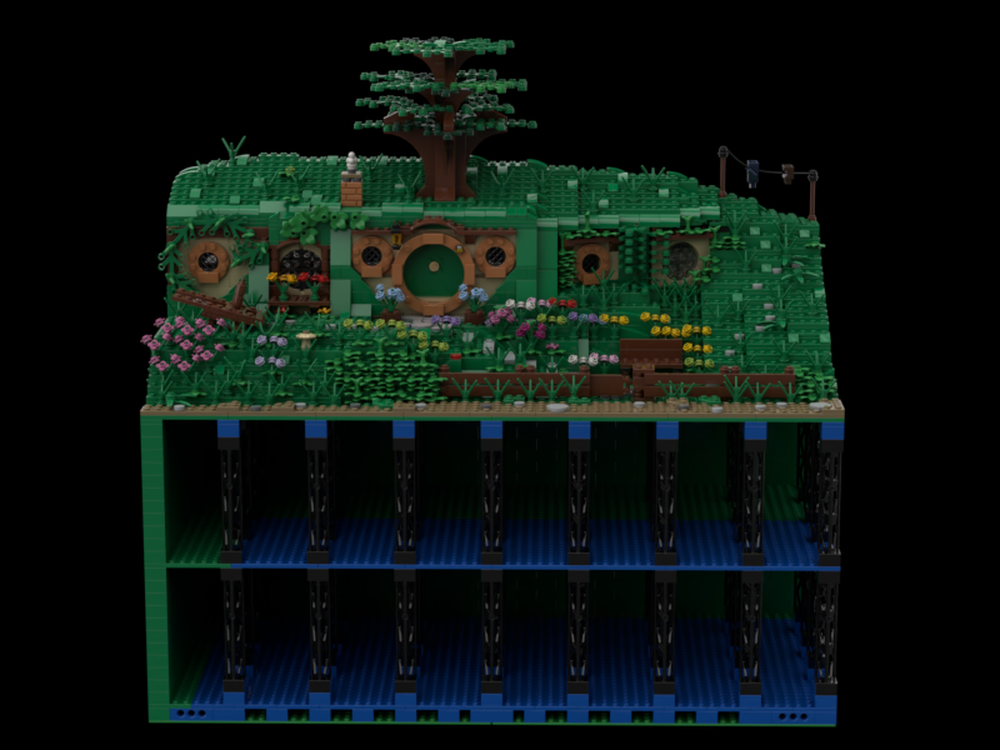 Lego Hobbiton - Section 6 - Bag End