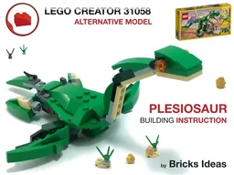 Dinosaur Nessy or Plesiosaur from Lego 31058
