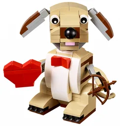Valentines Cupid Dog