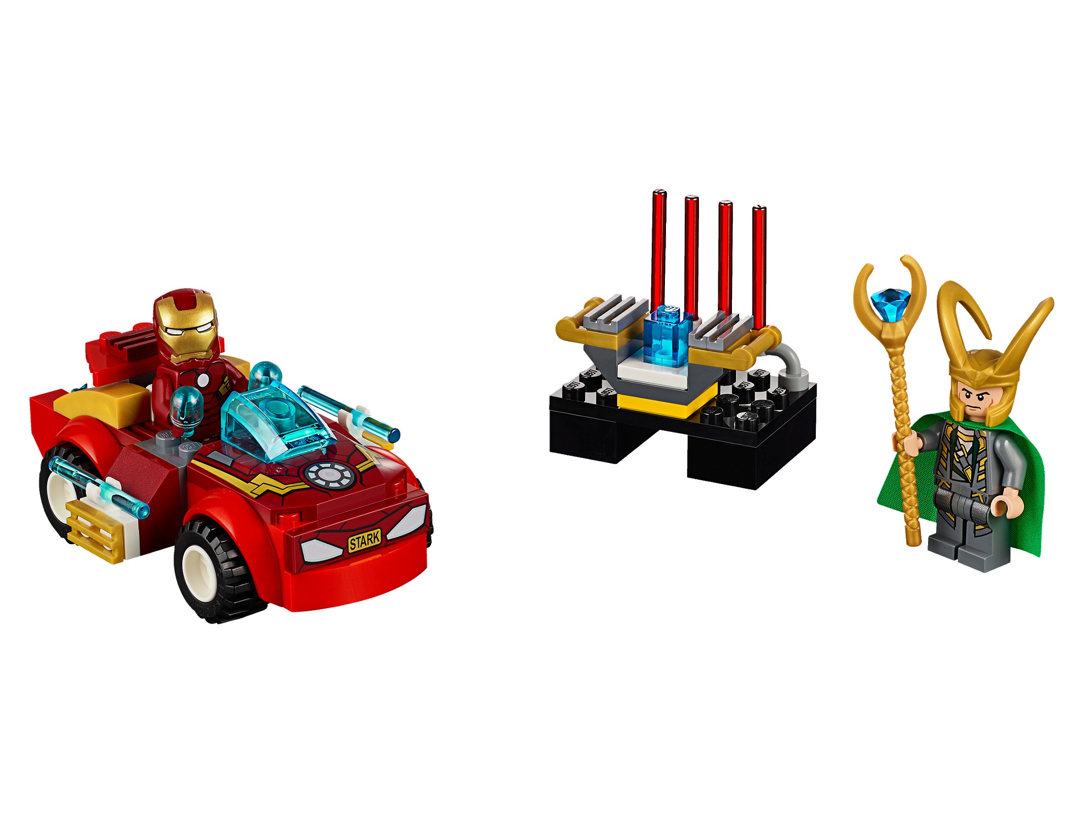 Lego Iron Man vs. Loki