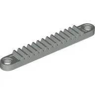 Technic Gear Rack 1 x 8 with Holes / Light Gray