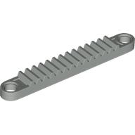 Lego Technic Gear Rack 1 x 8 with Holes / Light Gray