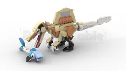 Spinosaurus adorabilis (LEGO 31137 Alternate)