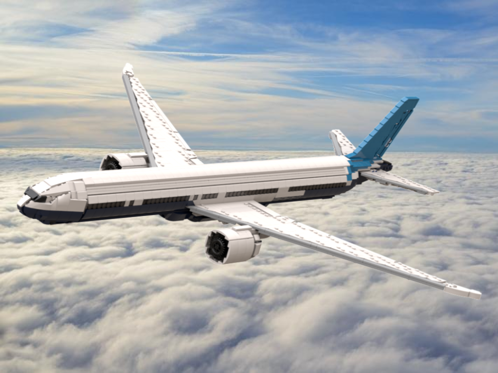 Lego Boeing 777-9 - Factory Livery (1:100)