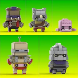 Teenage Mutant Ninja Turtles (1987) Bad Guys Bundle