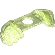 Minifig Neckwear Shoulder Guards / Opal Trans-Bright Green