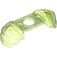 Lego Minifig Neckwear Shoulder Guards / Opal Trans-Bright Green