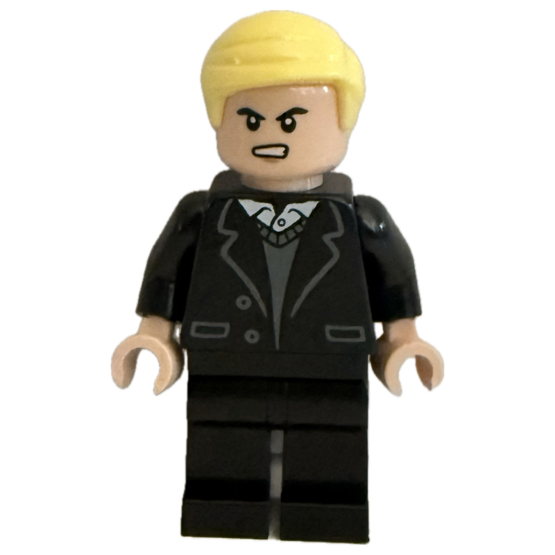 Lego Draco Malfoy, Black Coat, Long Legs