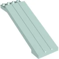Duplo Ramp Straight / Light Aqua