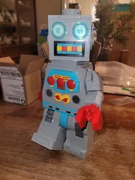 Up-Scaled Clockwork Robot