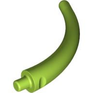 Lego Animal Body Part / Plant, Tail / Claw / Horn / Branch / Tentacle, End Section / Lime