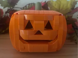 Halloween pumpkins with light