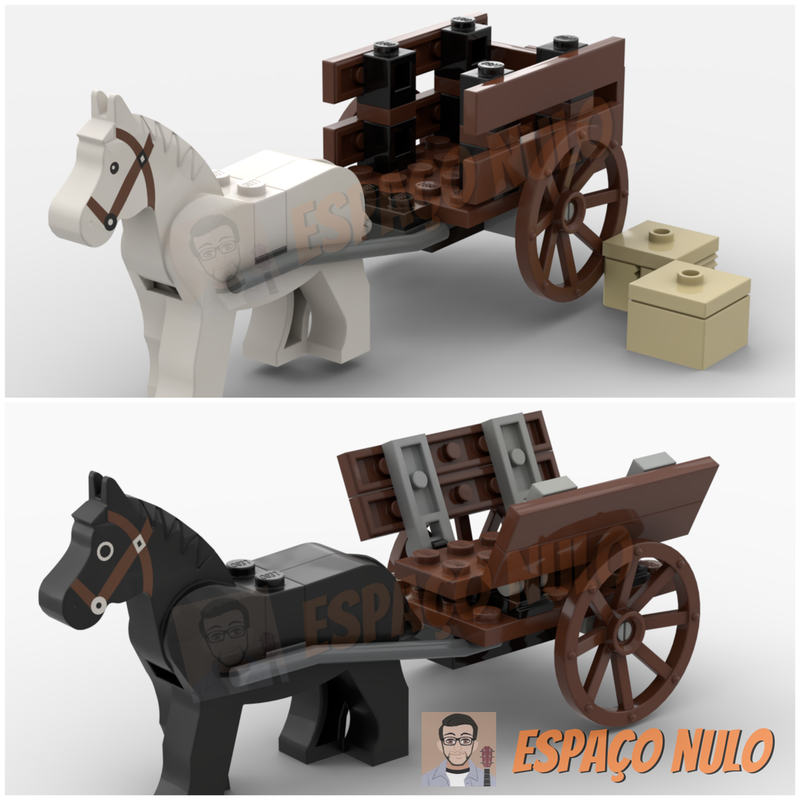 Lego Castle Wagon