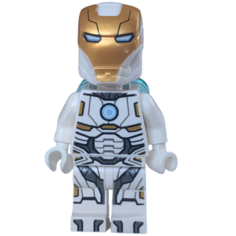 Lego Iron Man Mark 39 Armor, White Space Suit / Gemini (Starboost) Armor