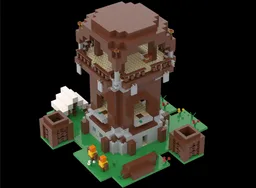 UCS Minifigure-scale Pillager Outpost