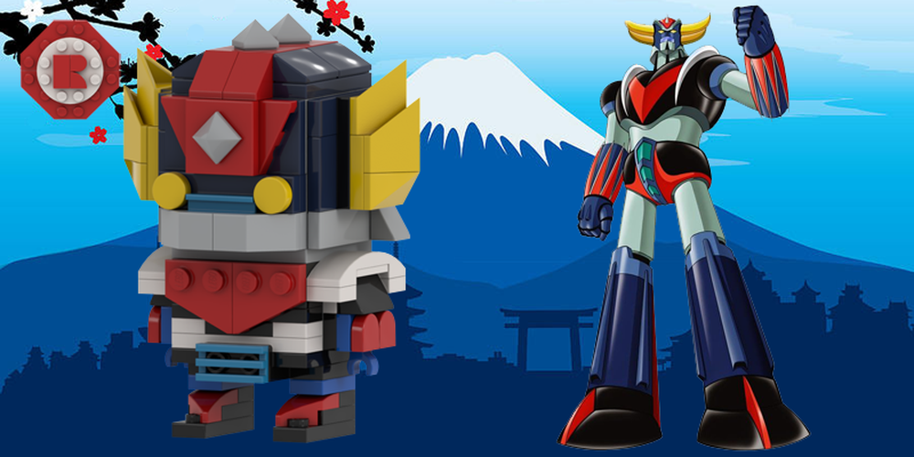 Lego Goldrake Grendizer Brickheadz
