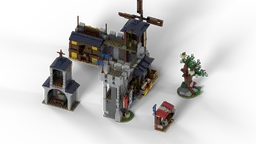 Medieval Castle - Chapelle and Store