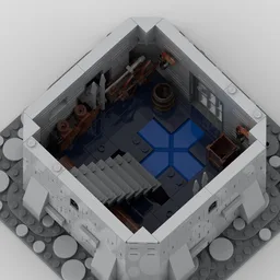 Medieval Castle: Tower - Modular with Full interior