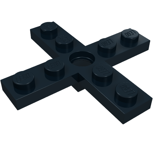Lego Propeller 4 Blade 5 Diameter with Hole for Rotor Holder / Black