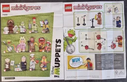 Minifigure, The Muppets (Complete Random Set of 1 Minifigure)
