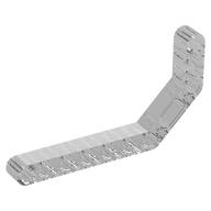 Lego Technic Beam 1 x 11.5 Double Bent Thick / Trans-Clear