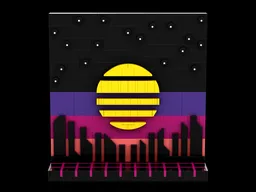 Synthwave Sunset