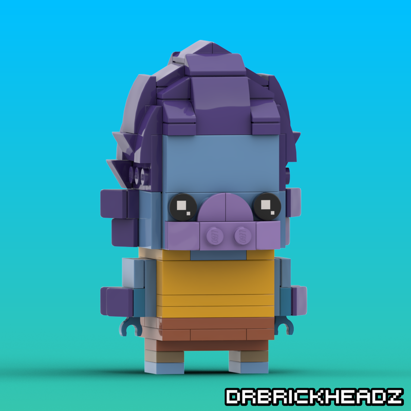 Lego Alberto - Sea Monster (Luca) Brickheadz