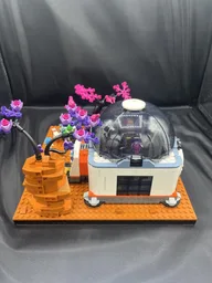 Display for set 60439 - Space Science Lab