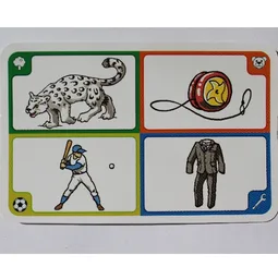 Game Card, Creationary, 116 Snow Leopard / [No Color/Any Color]