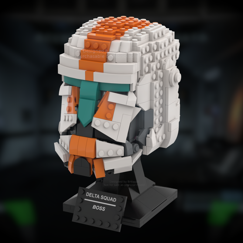 Lego Boss - Delta Squad (Helmet Collection)