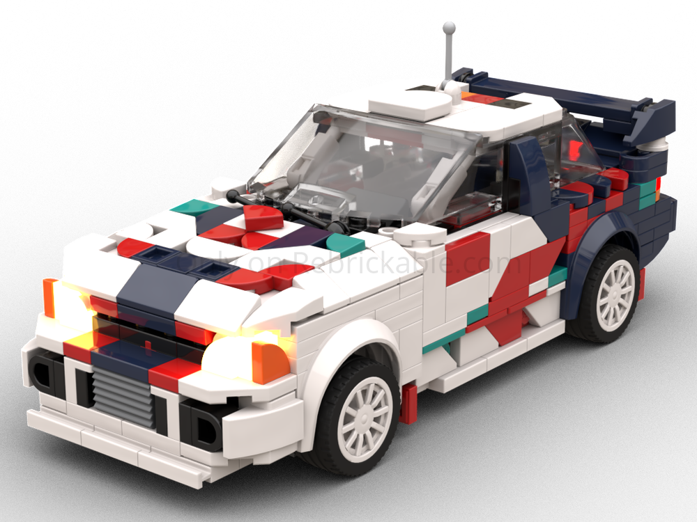 Lego Mitsubishi Lancer'96-AUSTRALIA Rally / Mäkinen's Lancer EVO III / 'LIGHTNING BOLT'