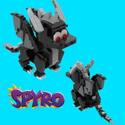 (Skylander Academy) Dark Spyro