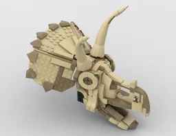 76969 Triceratops Skull mods (revised)
