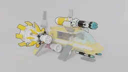 weapons and boosters extension for padawan bus from yoda's chronicles