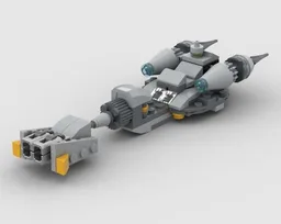 Din Djarin Speeder Bike (75363 Alt Build)