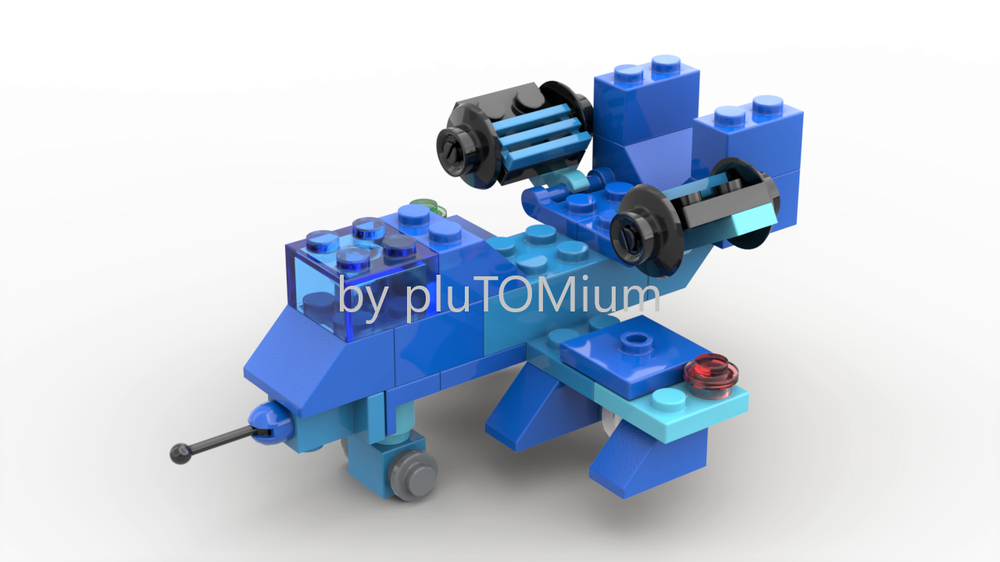 Lego A-10 Thunderbolt (LEGO 11006 Alternate)